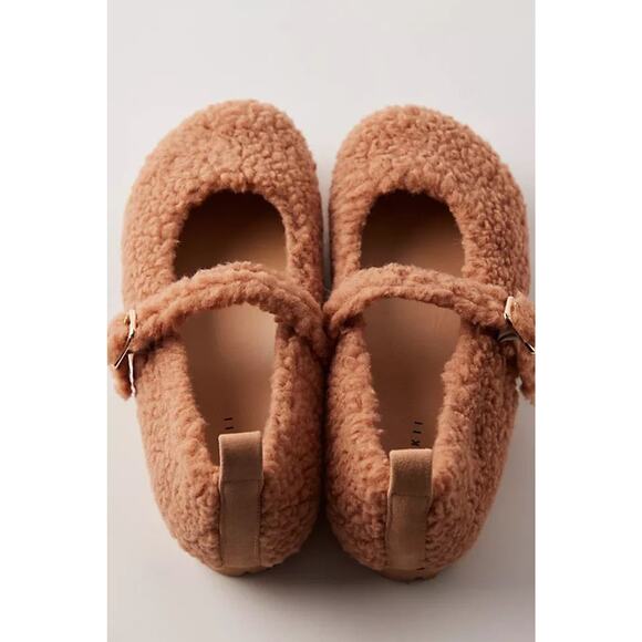 $230! Monday Curly Mary Janes by Inuikii at Free People in Brown EU 40 US 9.5 - Picture 3 of 3
